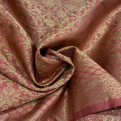 SONGKET Sulam Benang Emas 45" (FAB_SGK_03)