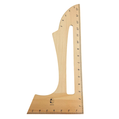 Pembaris Jahit Kayu / Wooden Tailoring Ruler